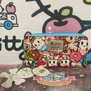 New Jujube Tokidoki Tokipops Be Spendy zip wallet
